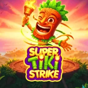 Portada de Super Tiki Strike, tragamonedas de Pragmatic Play